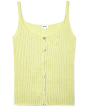 Load image into Gallery viewer, &quot;Alina&quot; Women Cotton Blend Knitted Cardigan Vest- Lemon Grass
